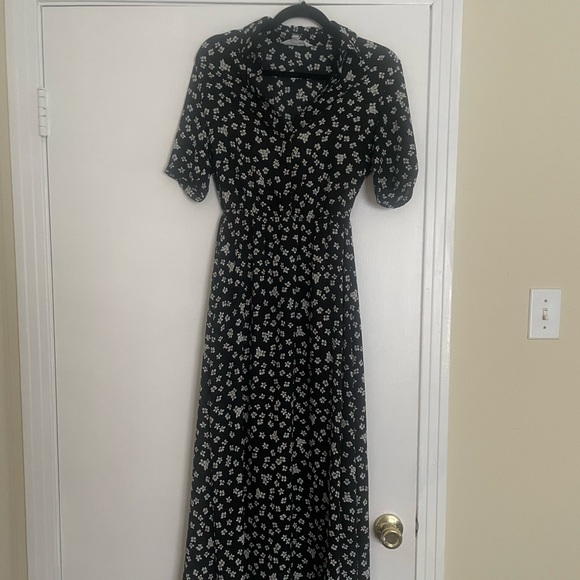 BB Dakota Floral Education Fall Midi Dress - Picture 4 of 6